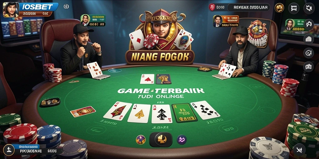 Tampilan gameplay IOSBET yang menarik saat memainakan Poker.
