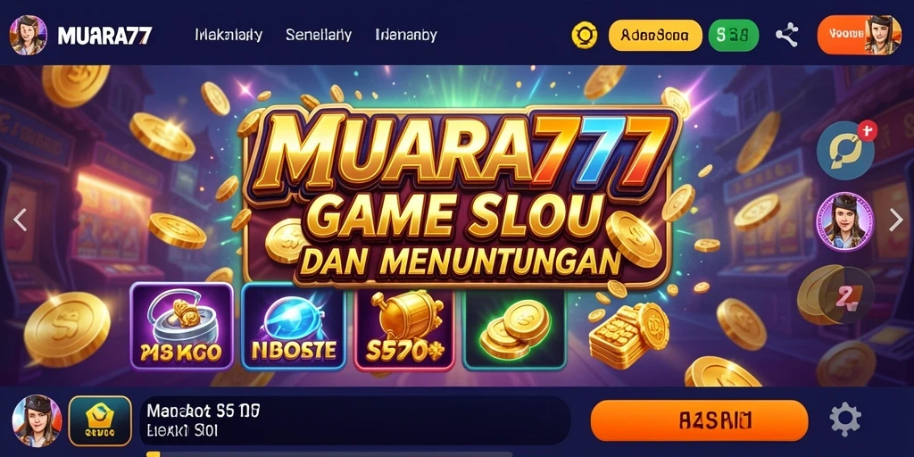 Tampilan gameplay menegangkan di MUARA777 dengan berbagai tema Slot.