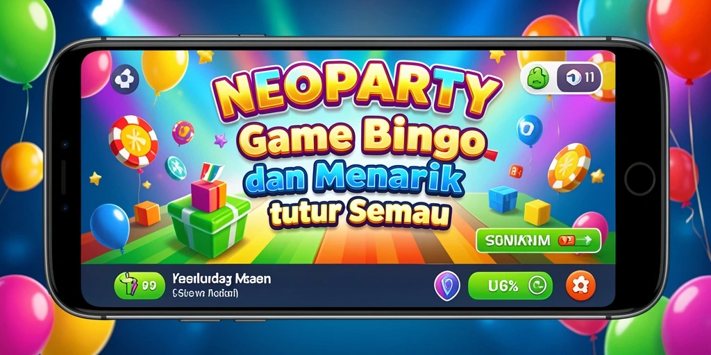 Gameplay seru Bingo di NEOPARTY saat dimainkan dengan teman.
