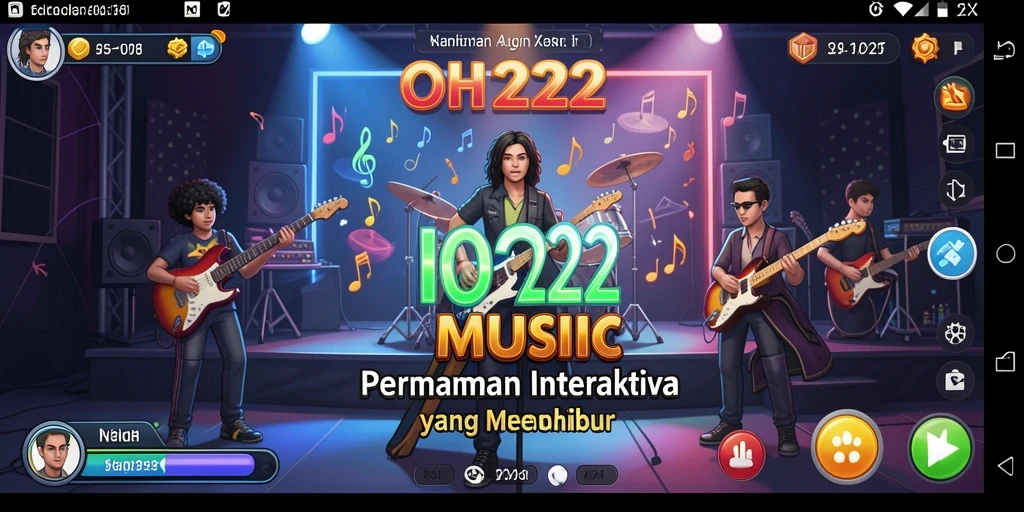 Tampilan gameplay OH222 yang menarik dan interaktif.