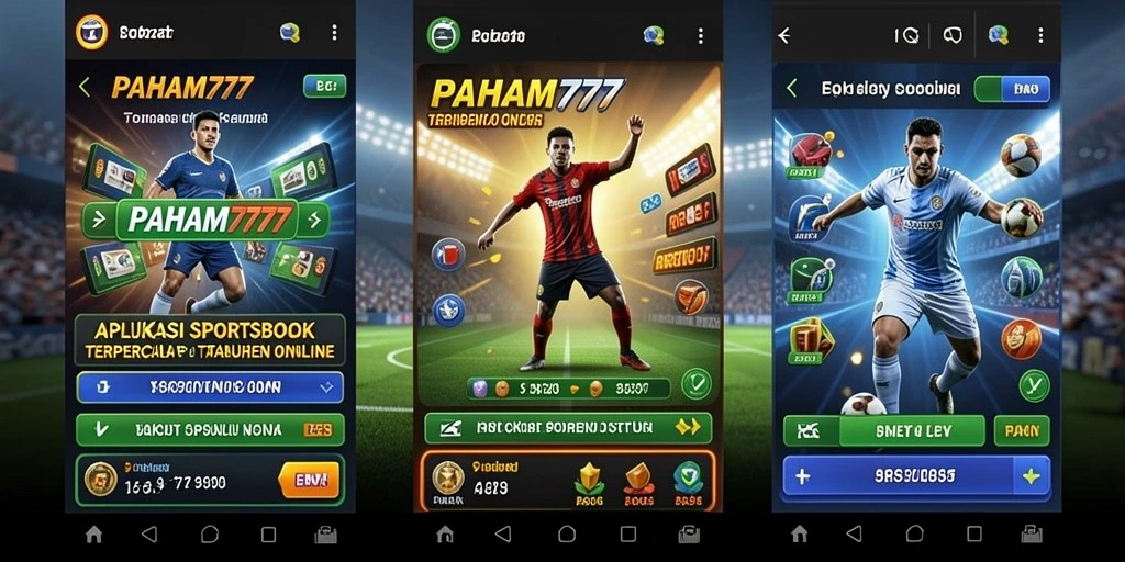 Tampilan menarik dan fitur lengkap dari PAHAM777 saat taruhan olahraga.