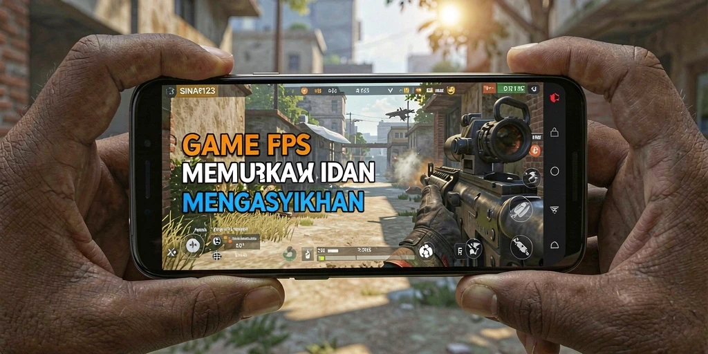 Tampak mendebarkan saat karakter beraksi dalam gameplay SINAR123.