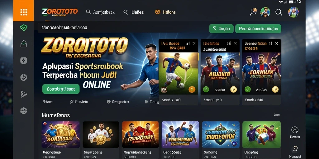 Tampilan gameplay <strong>ZOROTOTO</strong> yang menarik saat melakukan taruhan.